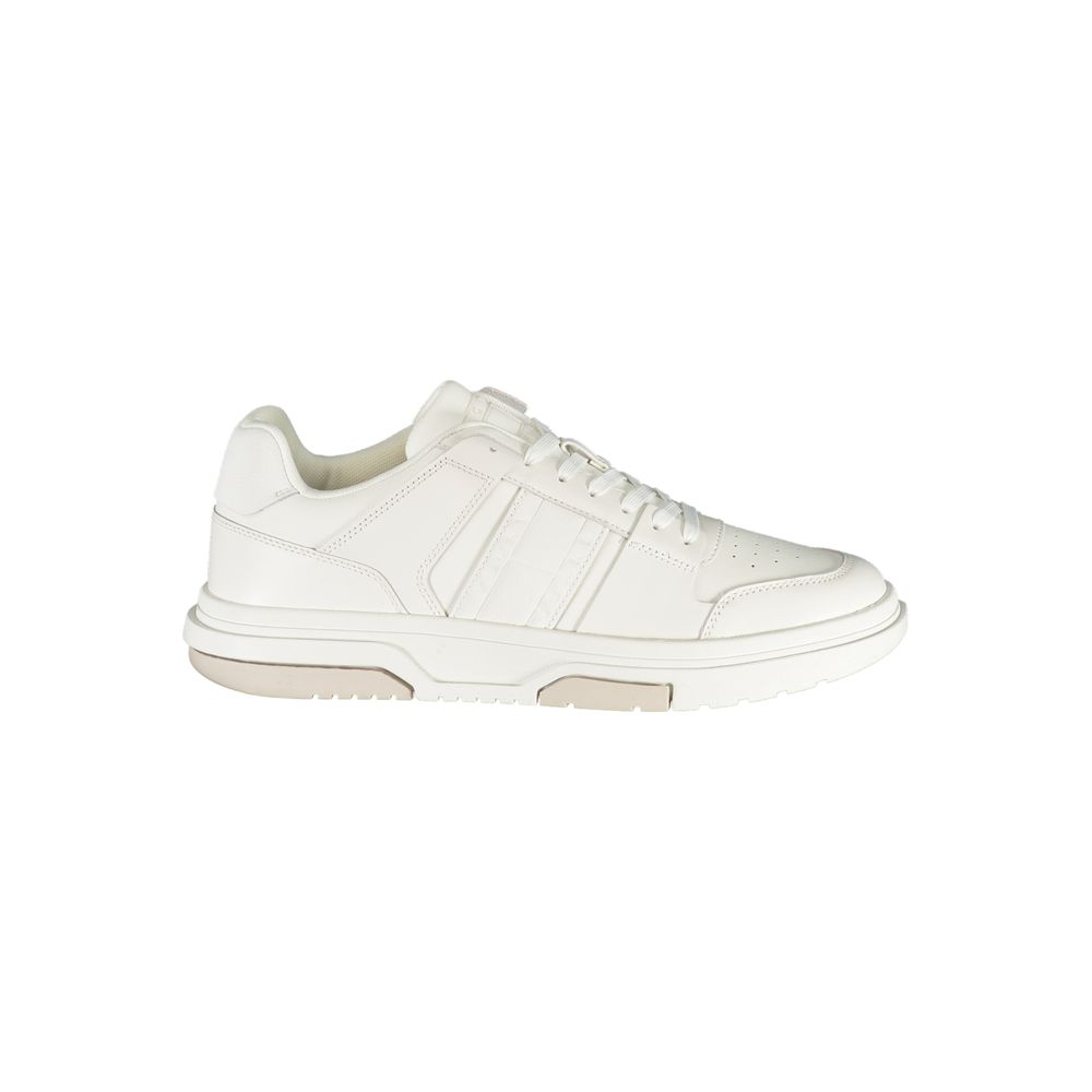 Weiße Herren-Sneaker aus Polyurethan