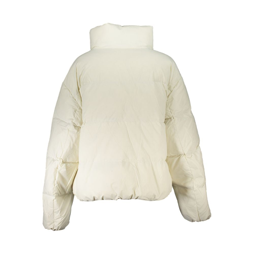 Weiße Damenjacke aus Polyamid
