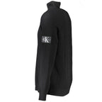 Black Wool Mens Sweater