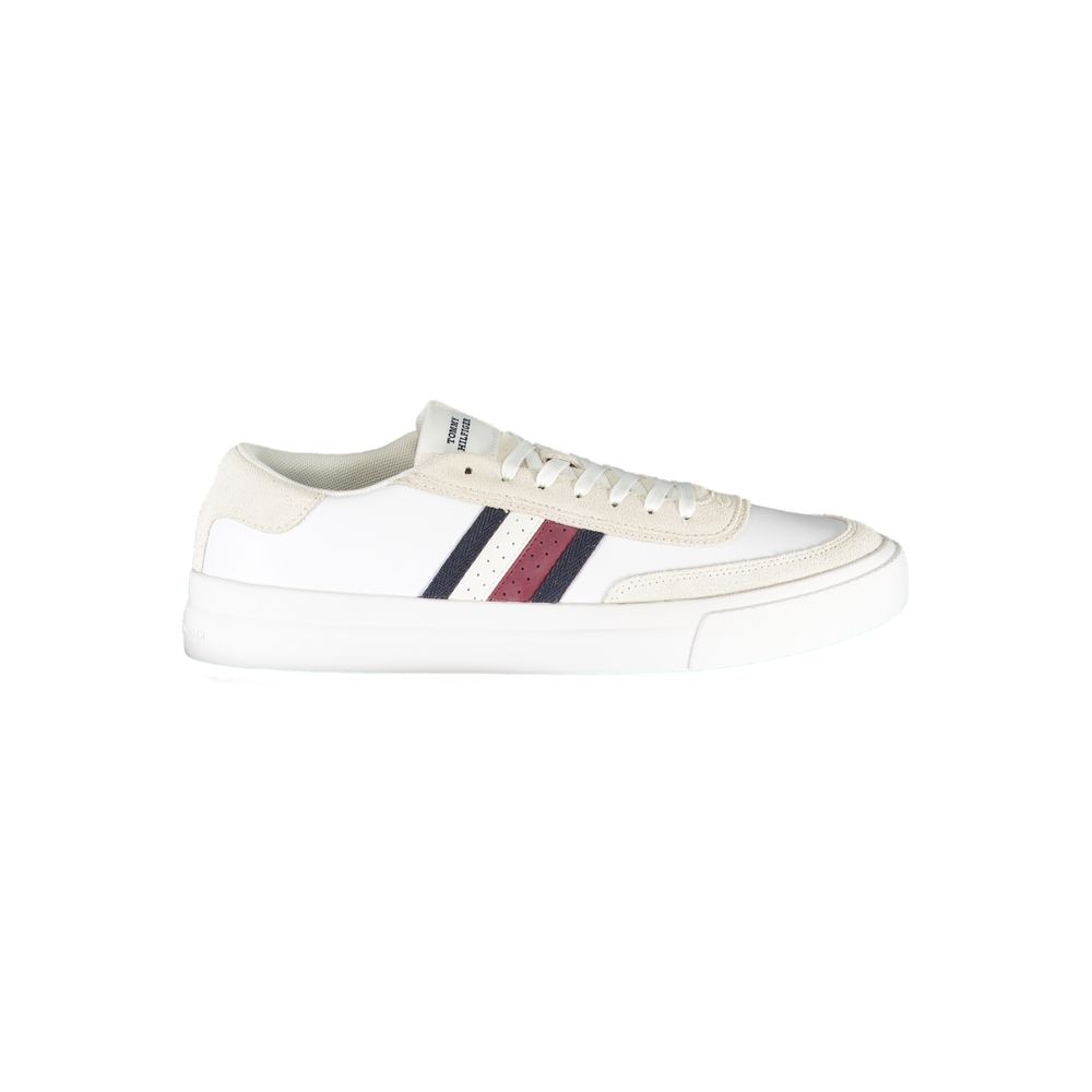 Herren-Sneaker aus weißem Leder