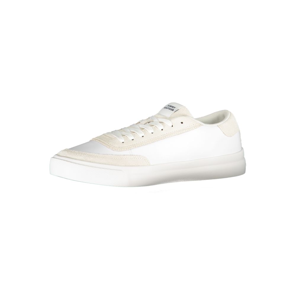 Herren-Sneaker aus weißem Leder