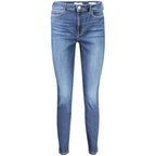 Blue Cotton Women's Jeans