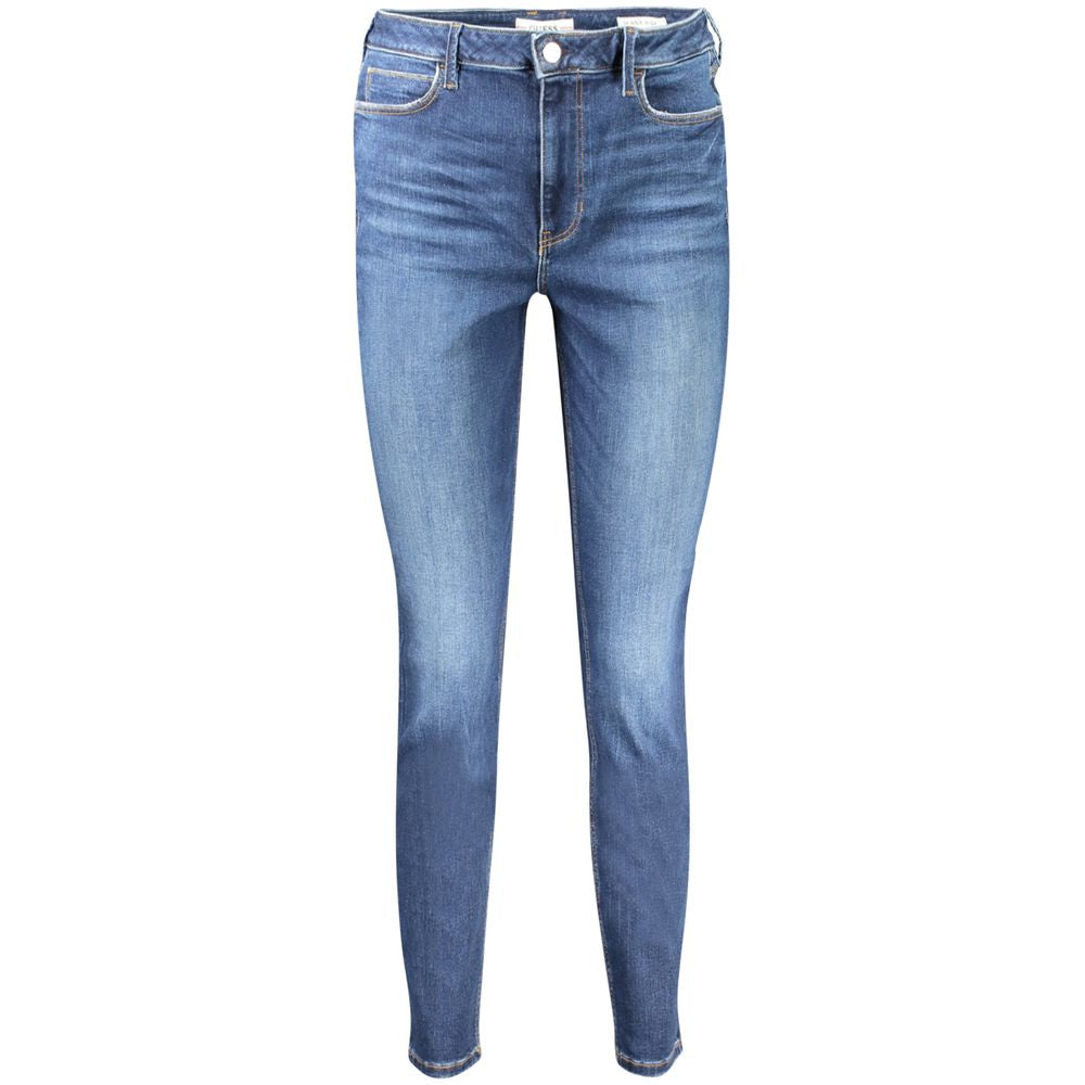 Blue Cotton Women's Jeans