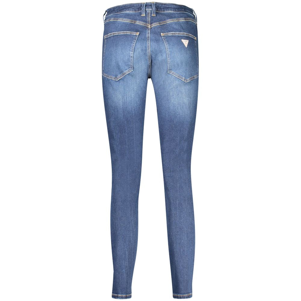 Blue Cotton Women's Jeans