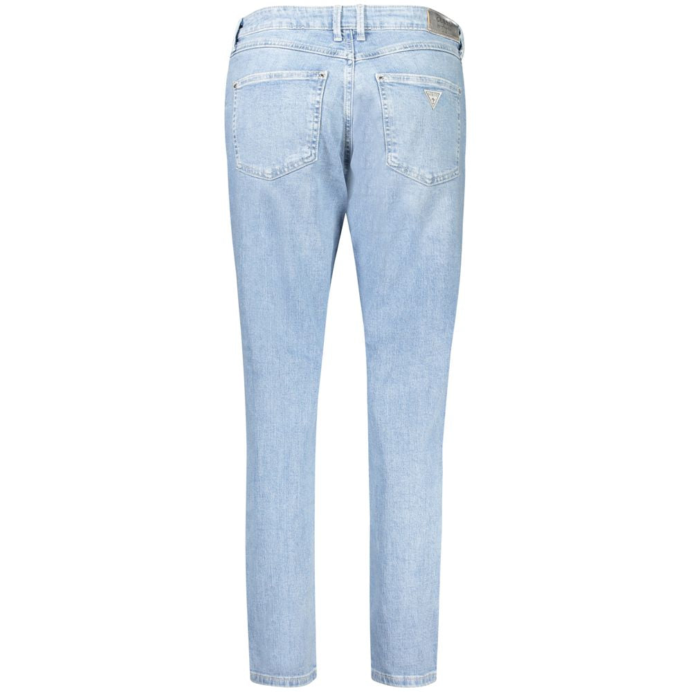 Azzurro Damenjeans aus Baumwolle