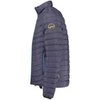 Blu Poliammide Men Jacket
