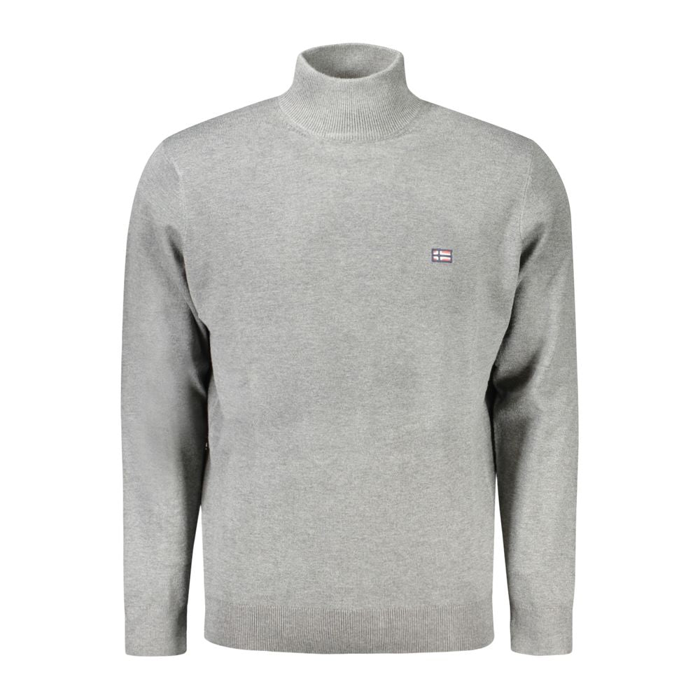 Gray Polyamide Men's Sweater