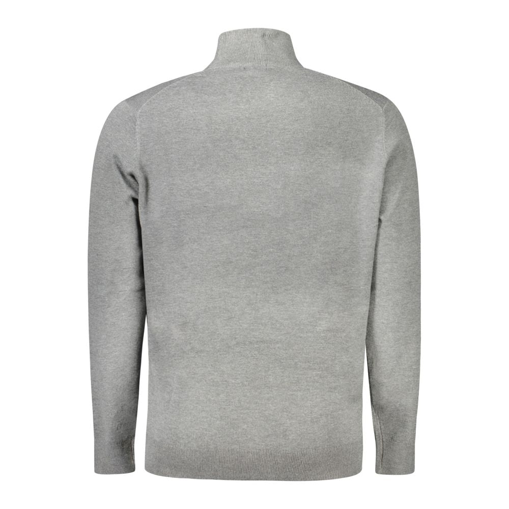 Gray Polyamide Men's Sweater