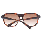 Braune Sonnenbrille aus Kunststoff