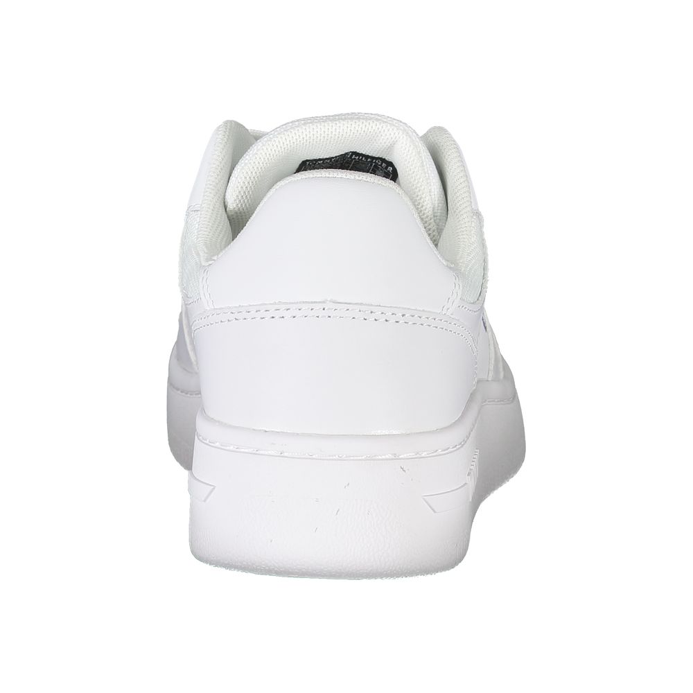 Sneaker für Damen aus weißem Leder