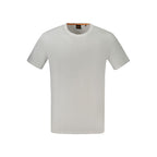 Weißes Baumwoll-Herren-T-Shirt