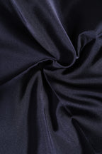 Dunkelblaues Seidenquadrat Herren Foulard Schal