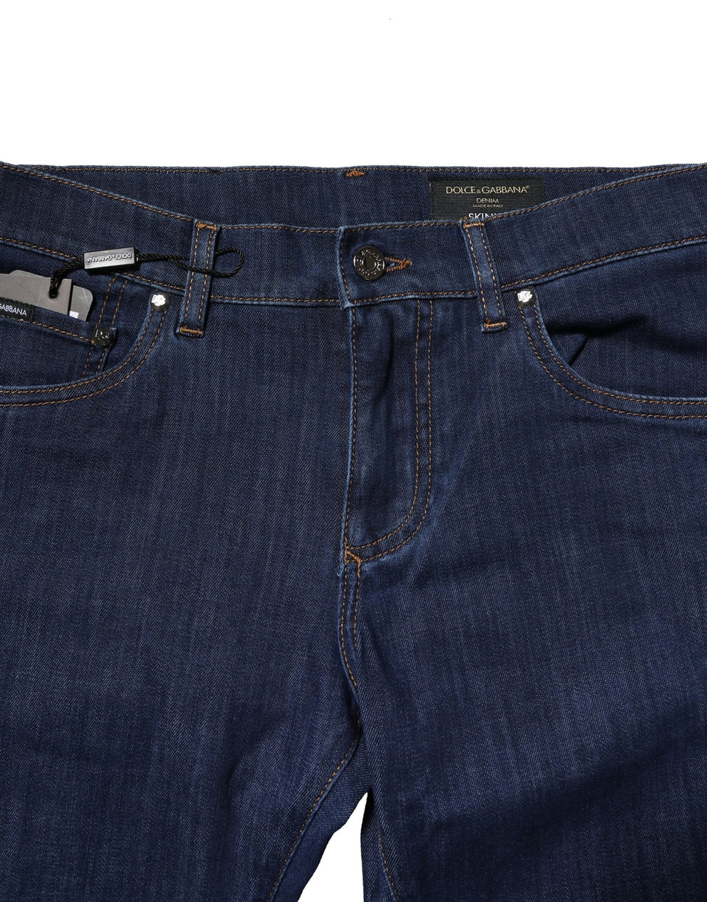 Blaue Baumwoll-Stretch Skinny Herren Jeans