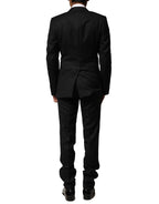 Blue MARTINI Wool Formal 2 Piece Suit