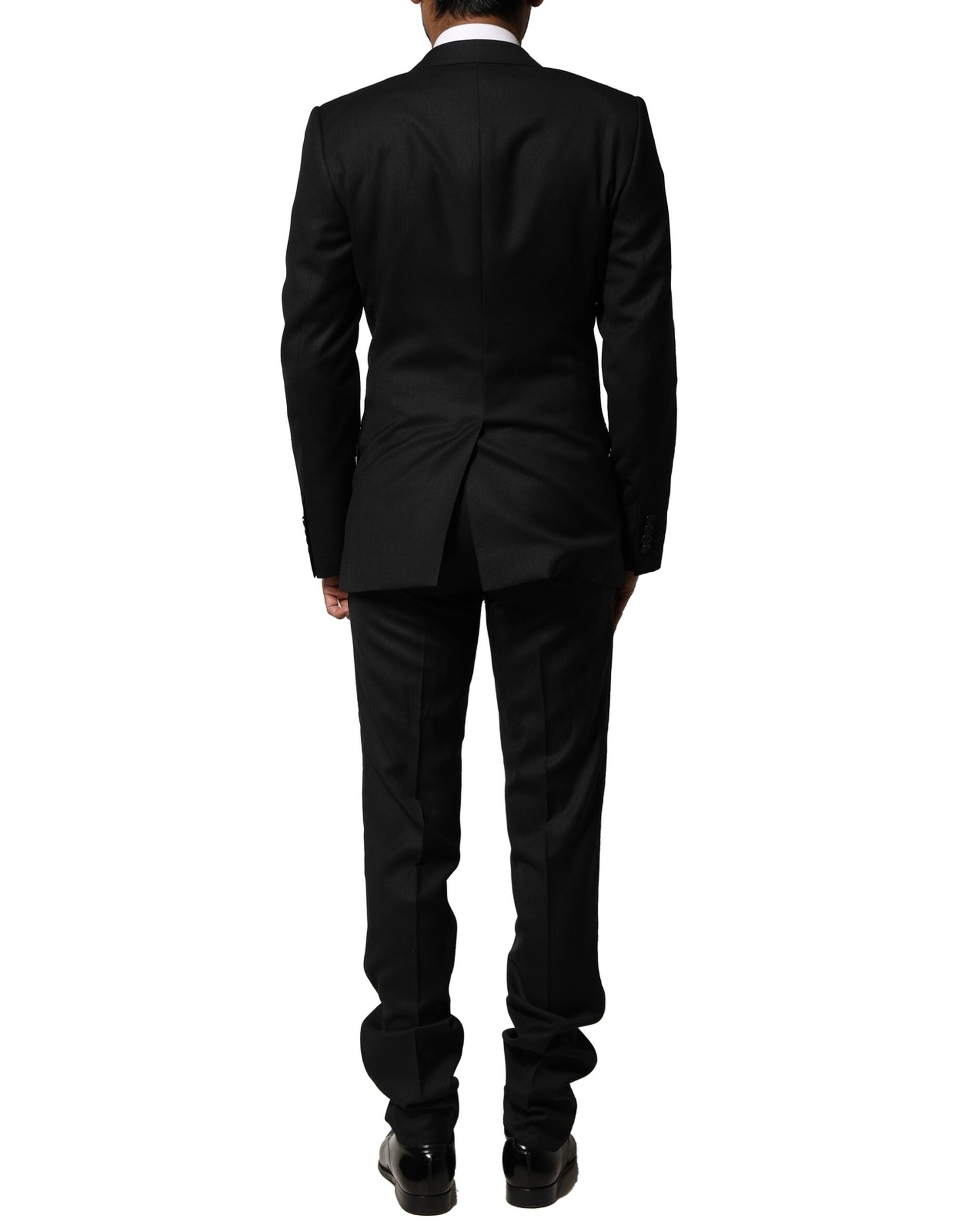 Blue MARTINI Wool Formal 2 Piece Suit
