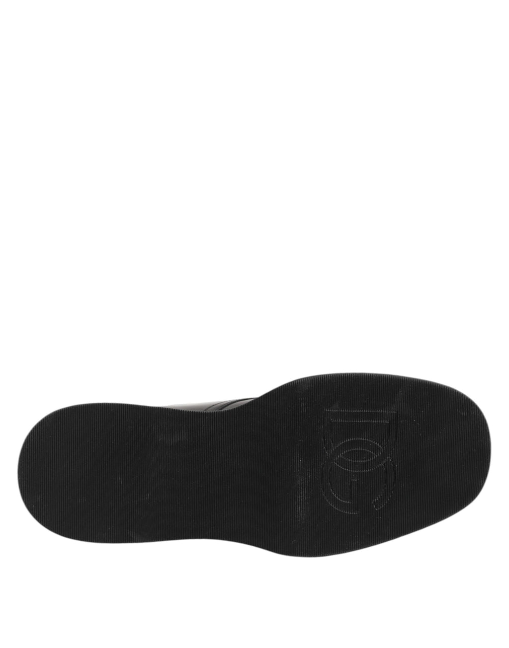 Stivaletti con logo in pelle nera con lacci