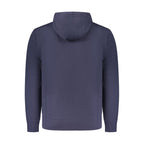 Blaues Baumwoll-Sweatshirt für Herren