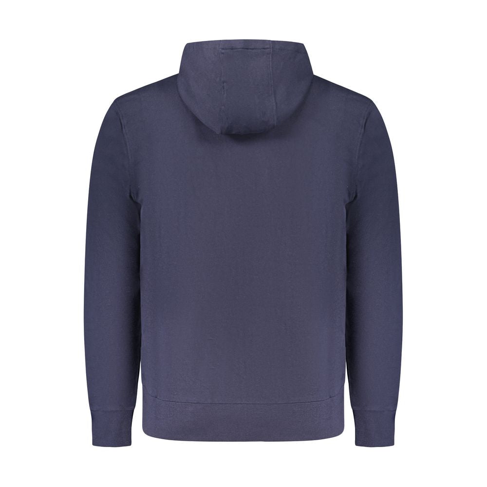 Blaues Baumwoll-Sweatshirt für Herren