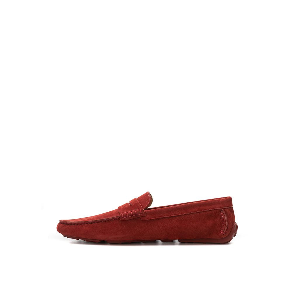 Bordeaux Leather Moccasin
