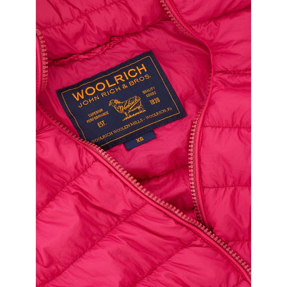 Fuchsia Polyamid Bomber