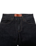 Black Cotton Skinny Denim Men Jeans