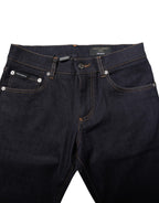 Black Cotton Skinny Men's Denim Jeans