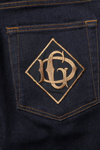 Black Cotton Skinny Men's Denim Jeans