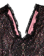 Multicolor Embellished Mermaid Gown Dress