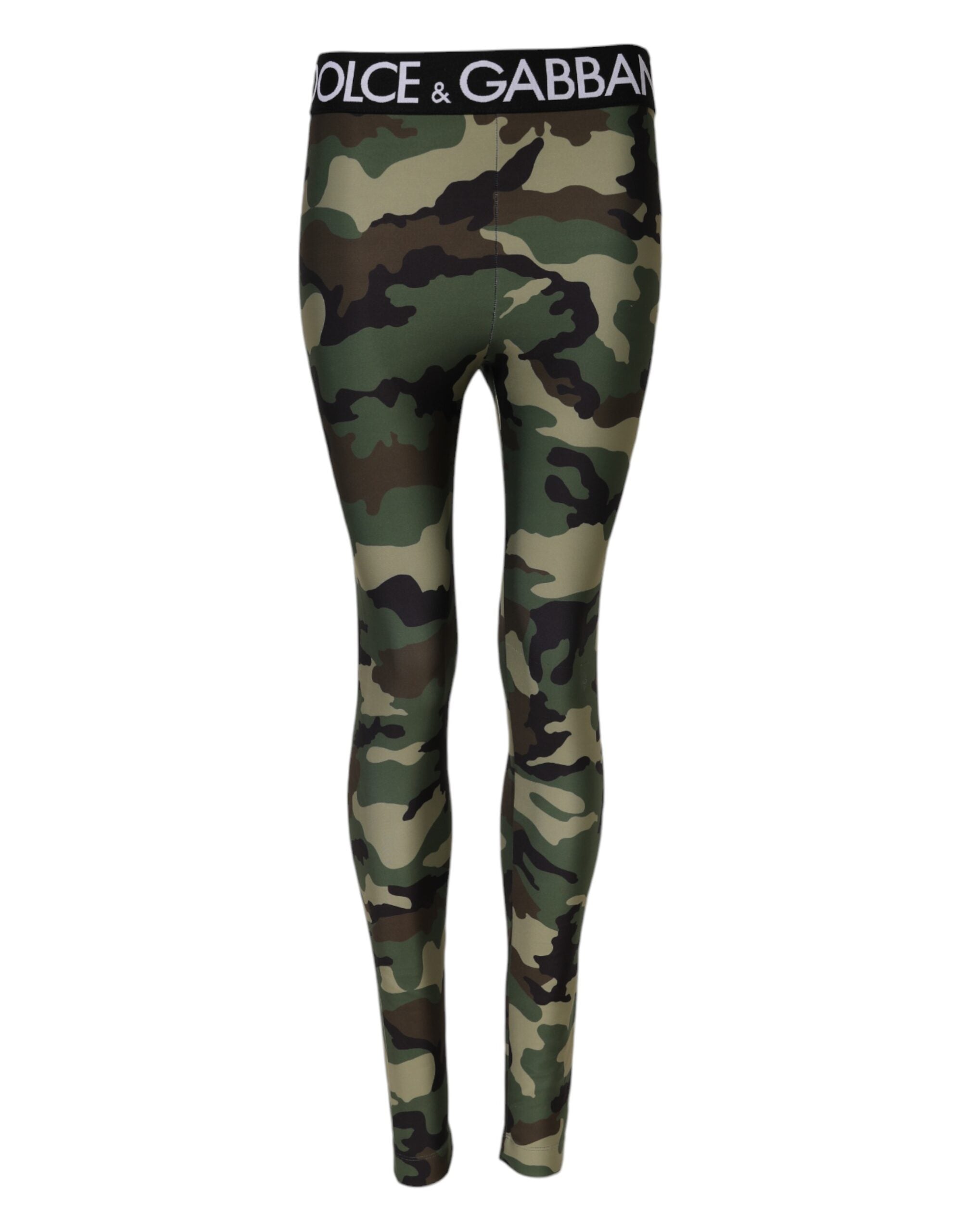 Multicolor Camouflage DG Taillen-Leggings