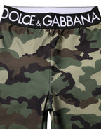 Multicolor Camouflage DG Taillen-Leggings