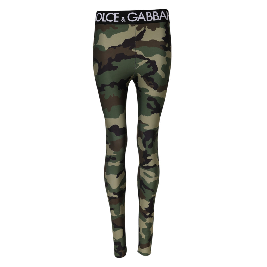 Multicolor Camouflage DG Taillen-Leggings