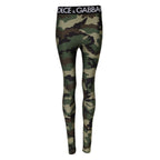 Multicolor Camouflage DG Taillen-Leggings
