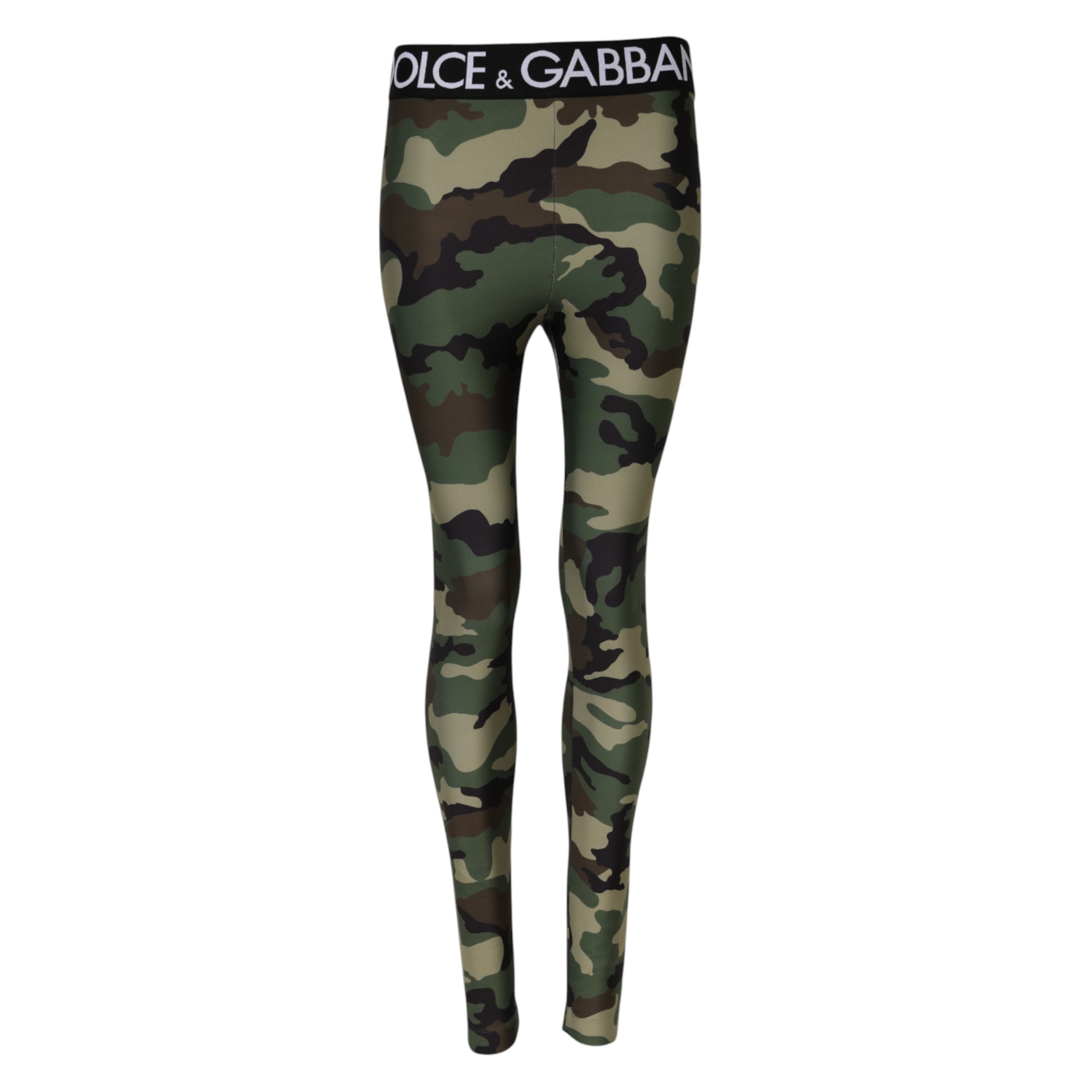 Multicolor Camouflage DG Taillen-Leggings