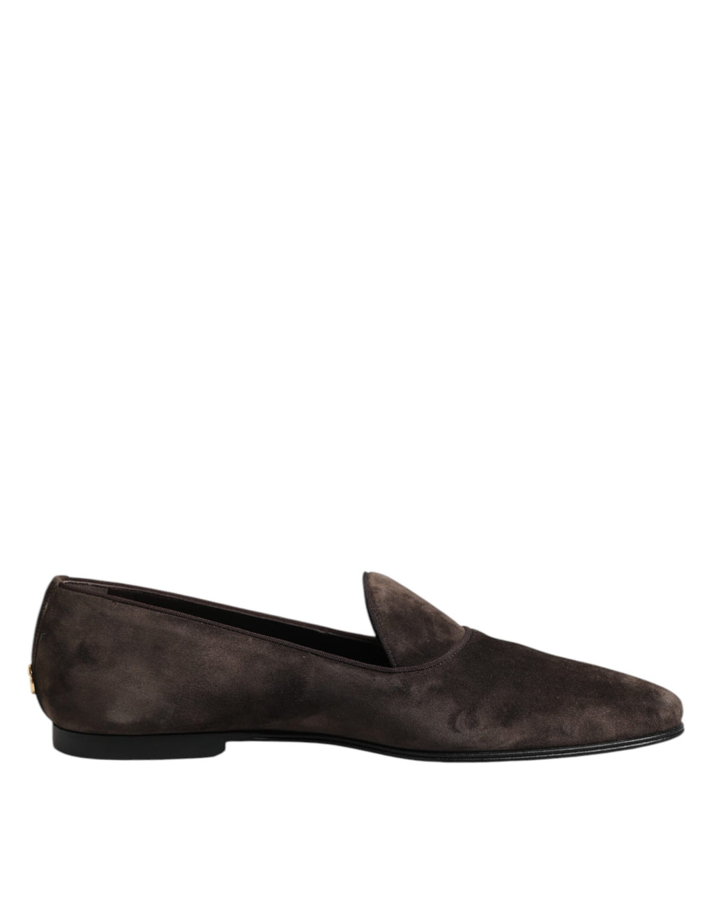 Braune Samtleder Slipper