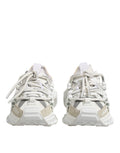 Weiße graue Low Top Space Sneaker