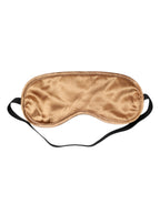 Beige Men Regular Boxer Eye Mask Set Underwear