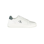 White Polyurethane Men's Sneaker