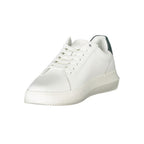 White Polyurethane Men's Sneaker