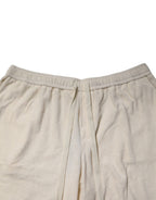 Ivory Cotton Men's Bermuda Sweatshorts