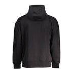 Schwarzer Herrenpullover aus Baumwolle