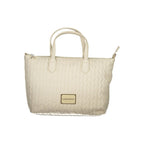 White Polyurethane Women's Bag