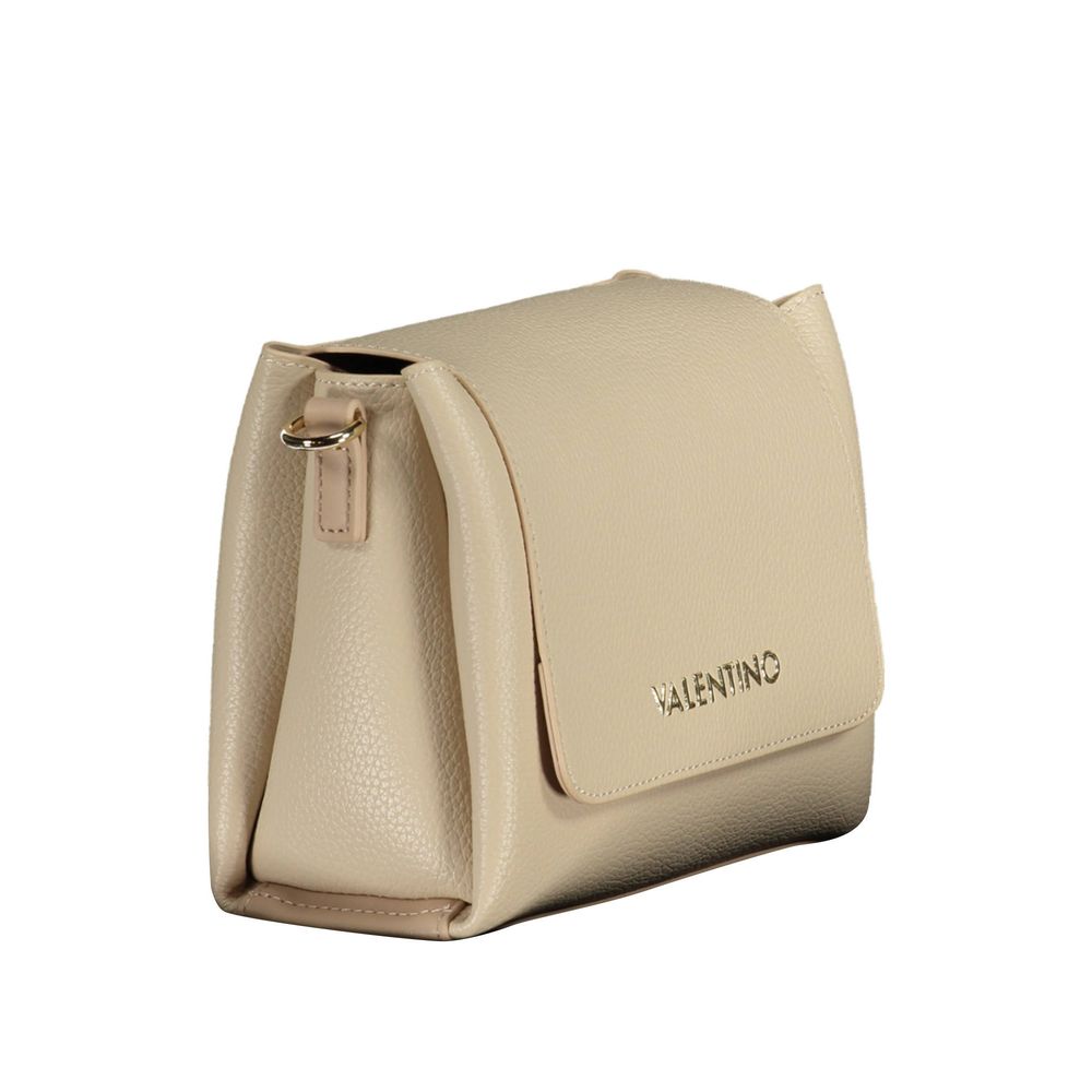 Handtasche aus beigem Polyethylen