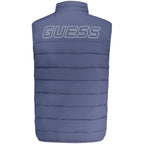 Blue Spandex Men Jacket