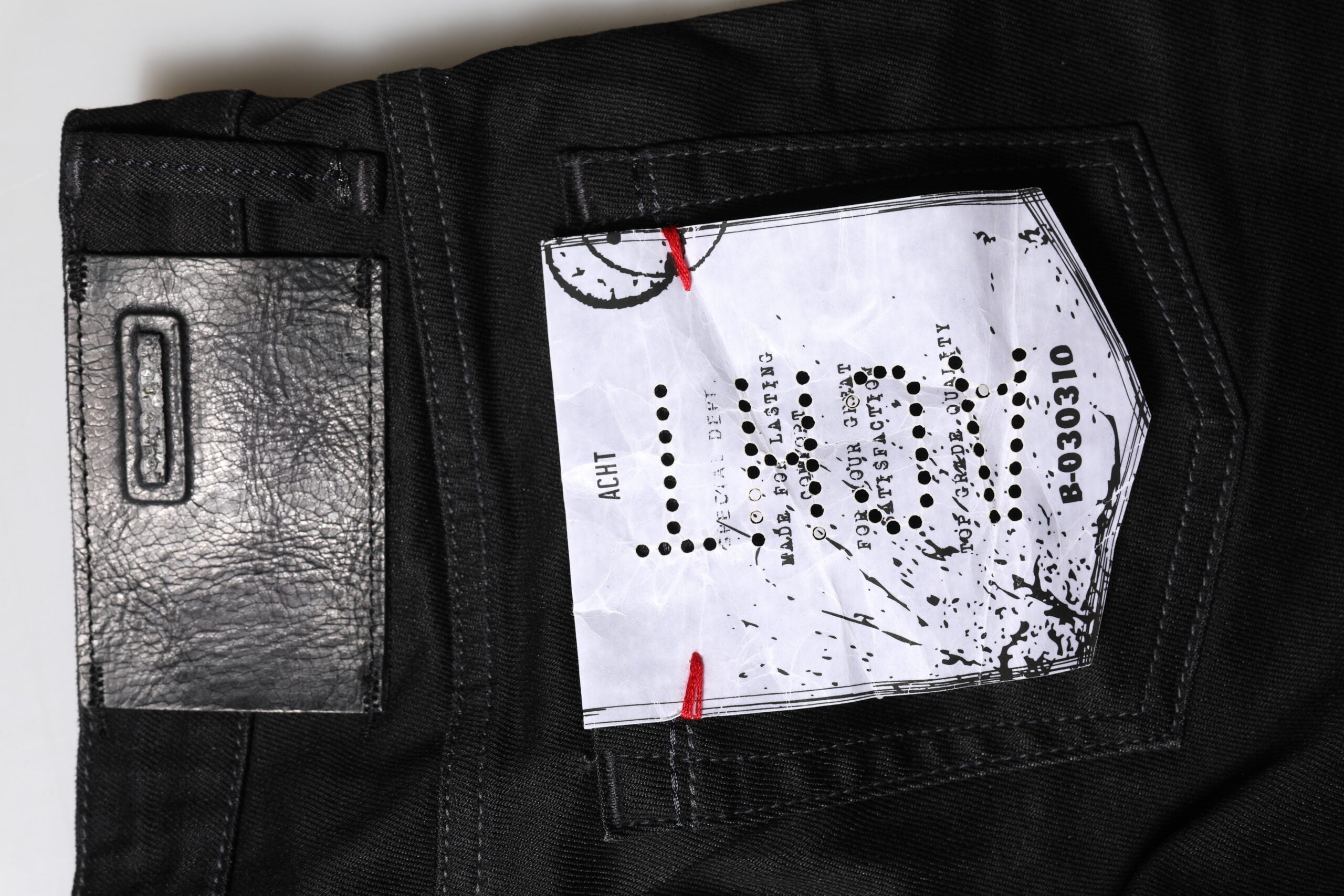Schwarze Slim Fit Jeans aus Baumwolle mit niedriger Taille