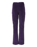 Purple High Waisted Flared Pants