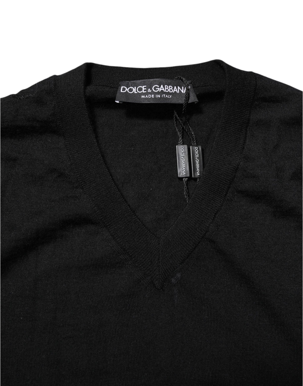 Maglione pullover grigio scuro con logo ricamato