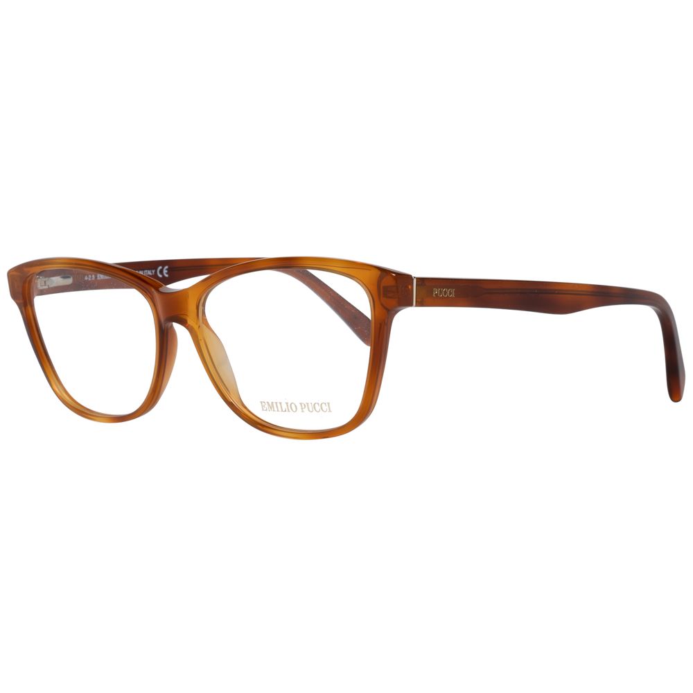 Braune Kunststoffbrille