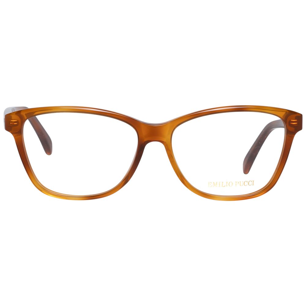 Braune Kunststoffbrille