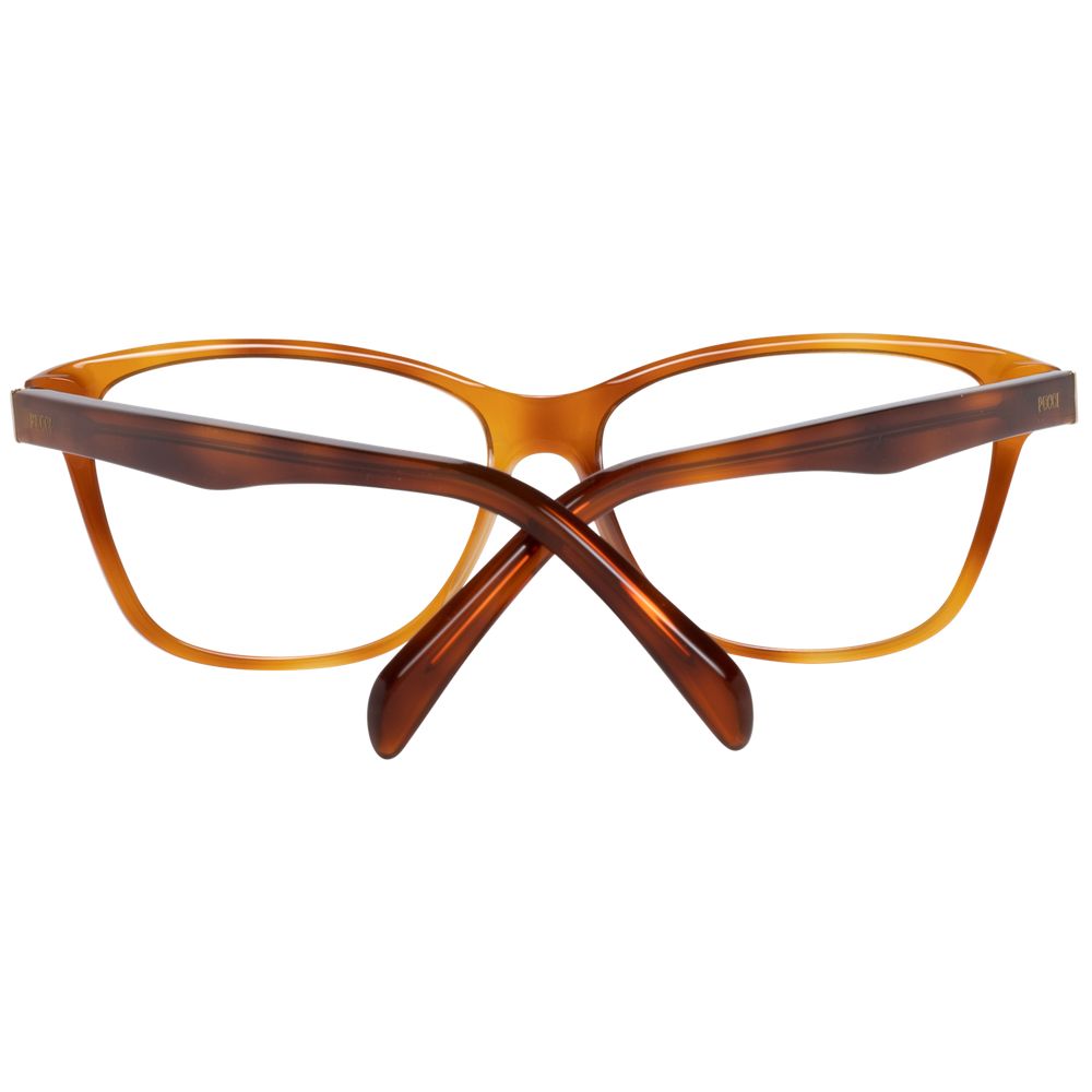 Braune Kunststoffbrille
