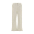 Sandy Beige Cotton Pants